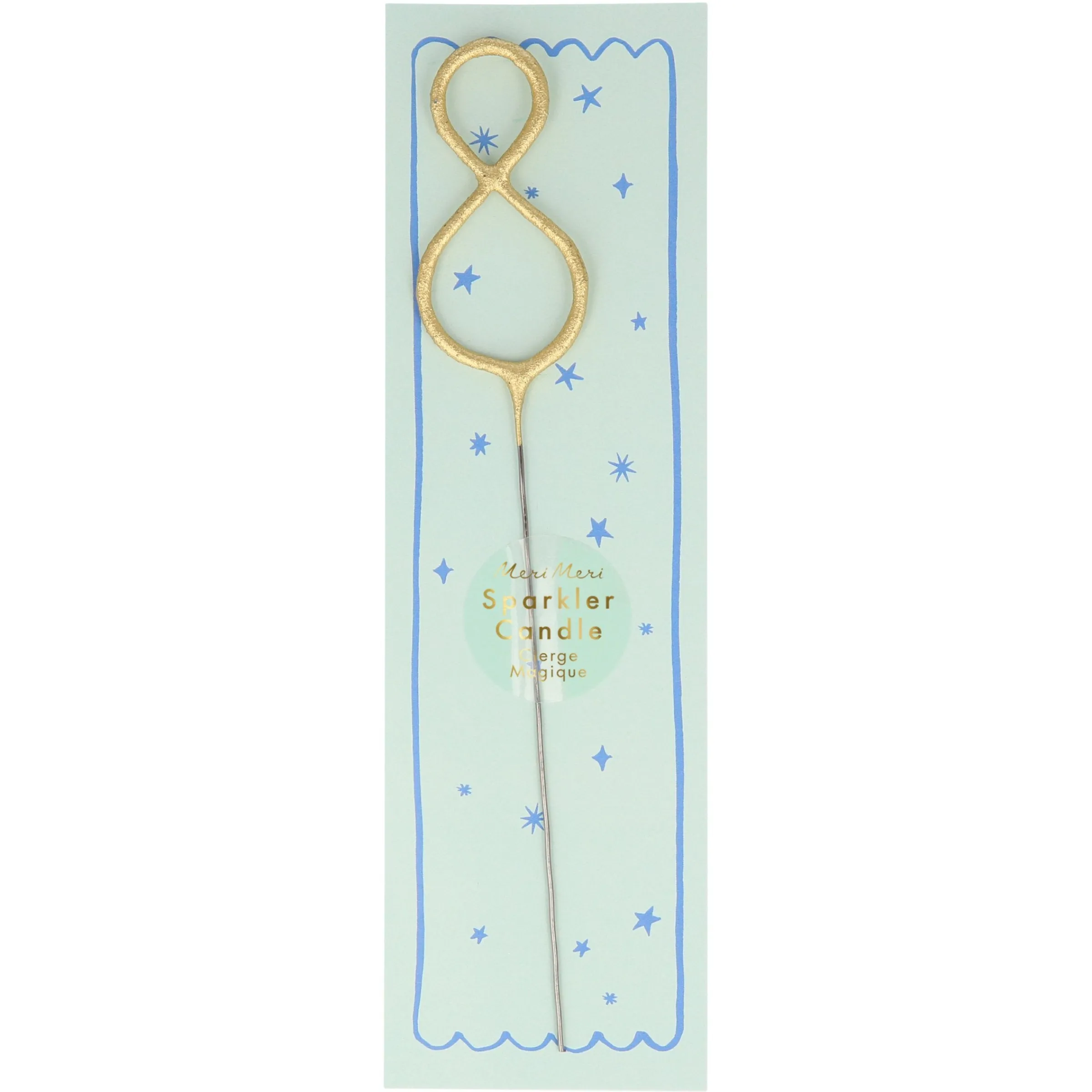Gold Sparkler Numbers 0 to 9 Candles>Meri Meri Best