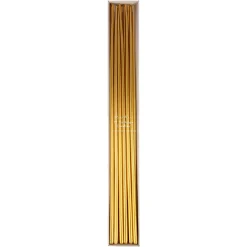 Gold Tall Tapered Candles (x 12)>Meri Meri Fashion