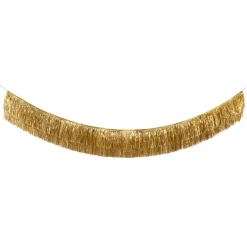 Gold Tinsel Fringe Garland><noscript><img width=