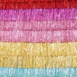 Gold Tinsel Fringe Garland><noscript><img width=