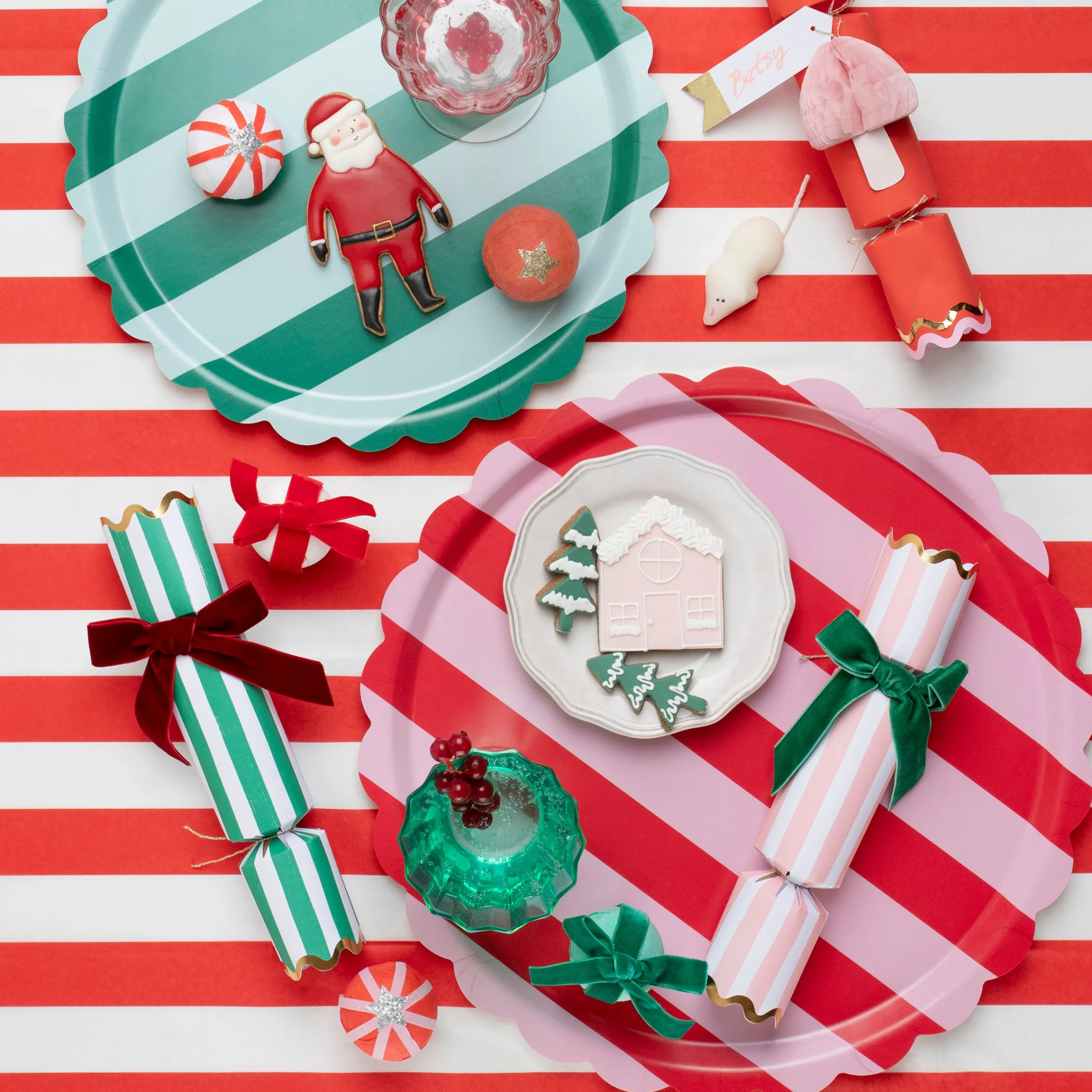 Green & Mint Small Tray>Meri Meri Online