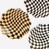 Halloween Checker Dinner Plates (x 8)>Meri Meri New