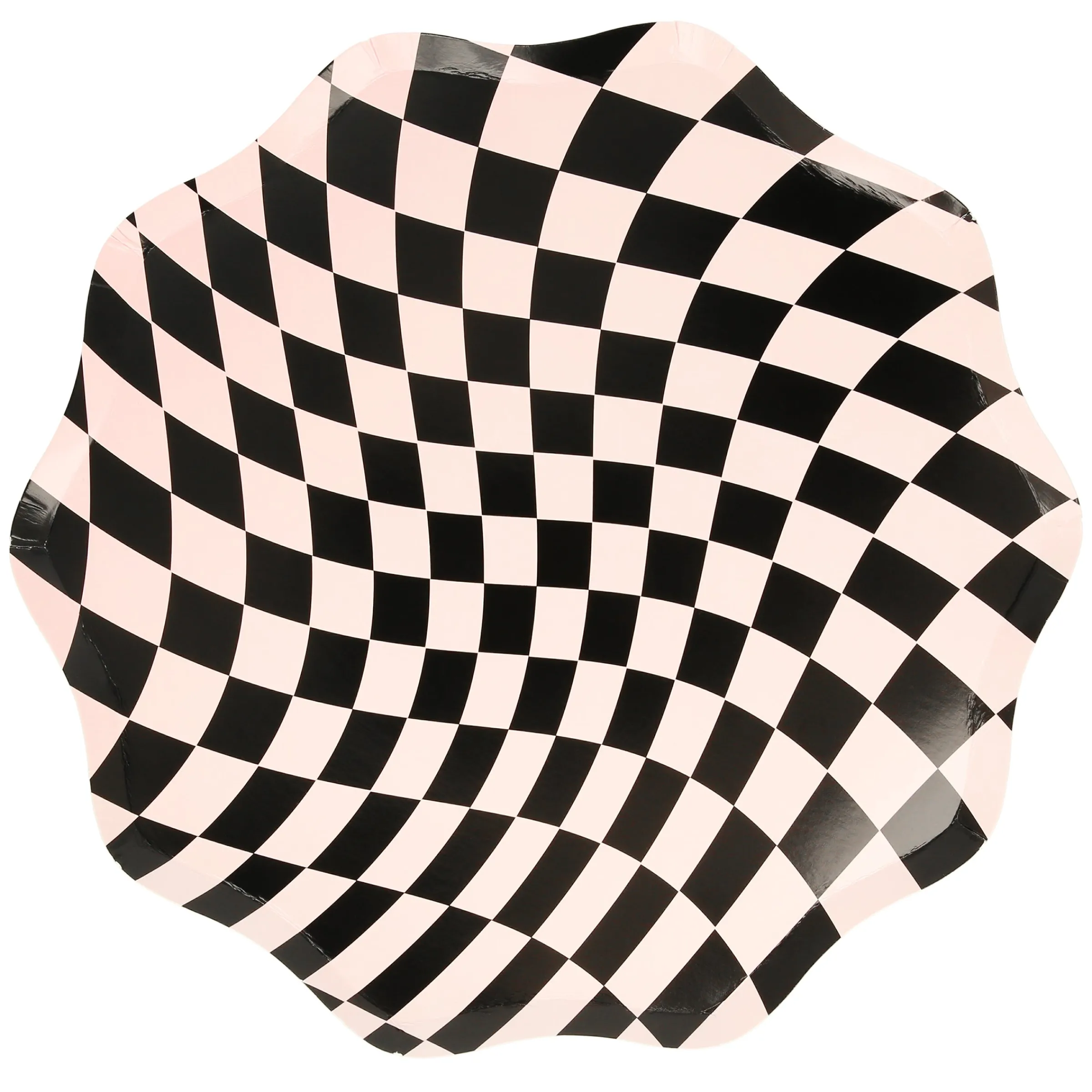 Halloween Checker Dinner Plates (x 8)>Meri Meri New