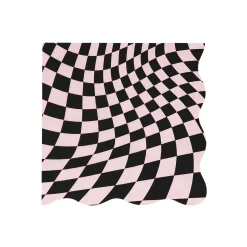 Halloween Checker Large Napkins (x 16)><noscript><img width=