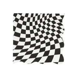 Halloween Checker Large Napkins (x 16)><noscript><img width=