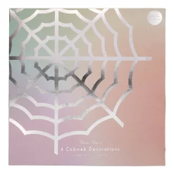Halloween Hanging Cobwebs (x 4)><noscript><img width=