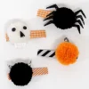 Halloween Pompom Hair Clips (x 4)>Meri Meri Online