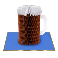 Happy Beerday Honeycomb Birthday Card><noscript><img width=