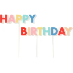 Happy Birthday Acrylic Cake Toppers>Meri Meri Best