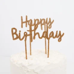 Happy Birthday Acrylic Toppers>Meri Meri Outlet
