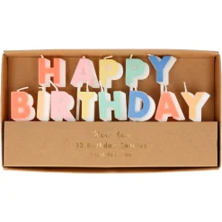 Happy Birthday Candle Set (x 13)>Meri Meri Discount
