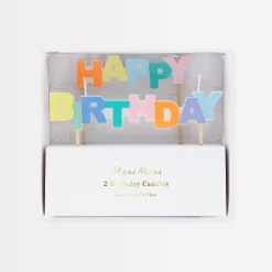 Happy Birthday Candles (x 2)>Meri Meri Sale
