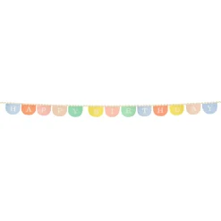 Happy Birthday Fabric Garland>Meri Meri Hot
