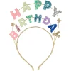 Happy Birthday Glitter Headband>Meri Meri Clearance