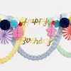 Happy Birthday Honeycomb Garland>Meri Meri Sale
