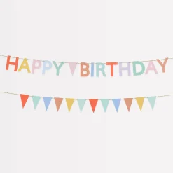 Happy Birthday Mini Matchbox Garland Set>Meri Meri Online