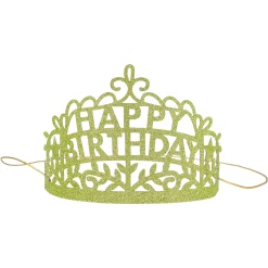 Happy Birthday Party Tiaras (x 8)><noscript><img width=