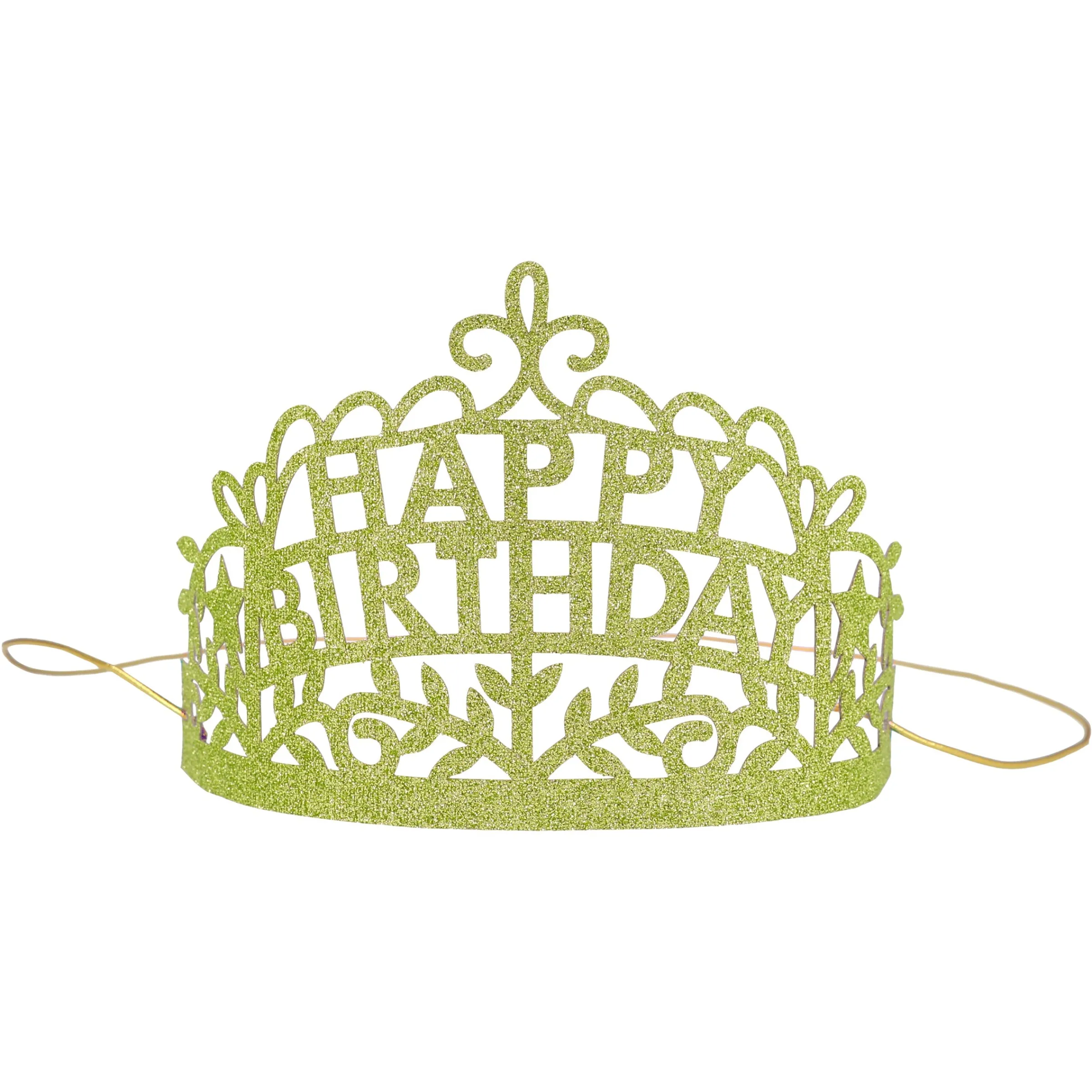 Happy Birthday Party Tiaras (x 8)>Meri Meri Hot
