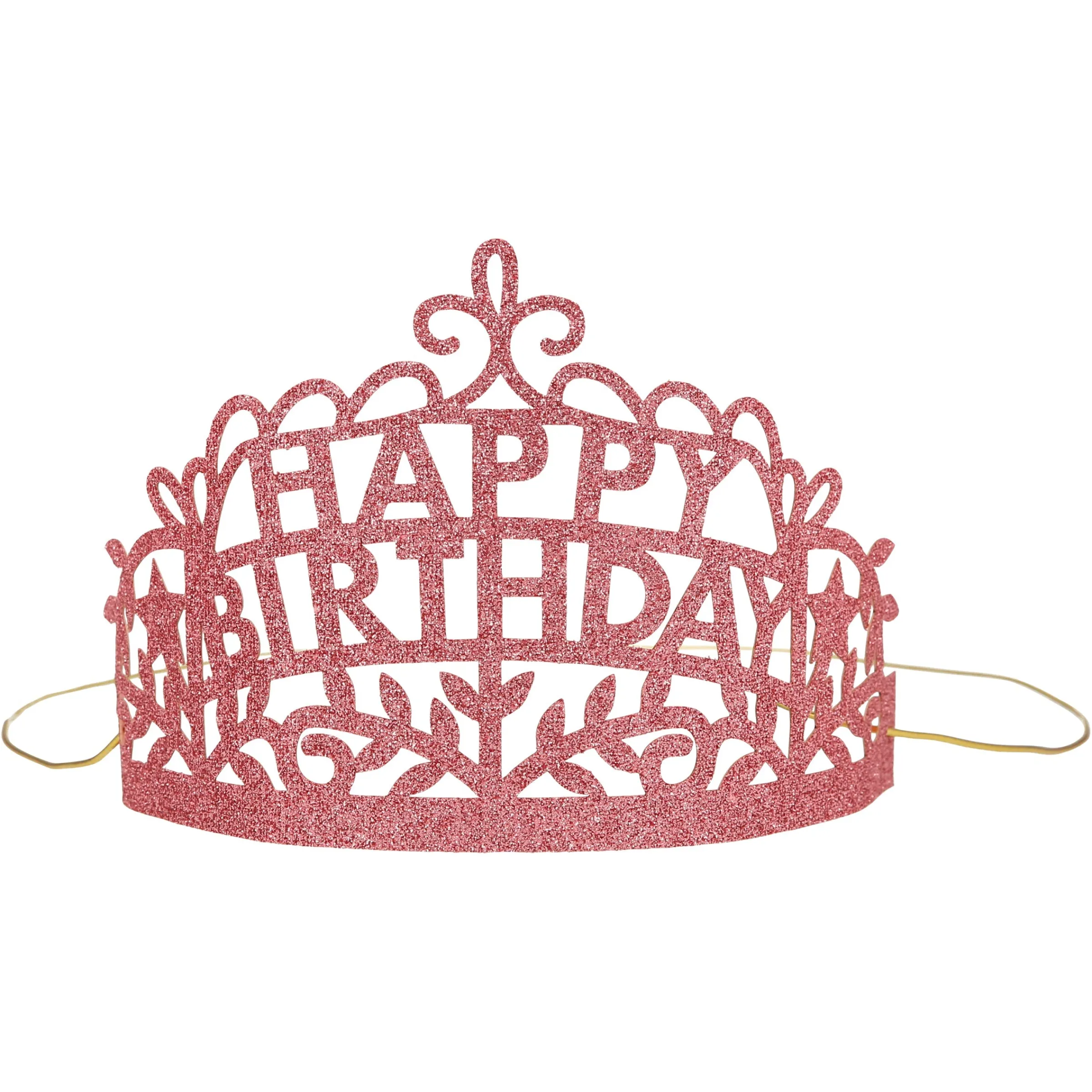 Happy Birthday Party Tiaras (x 8)>Meri Meri Hot