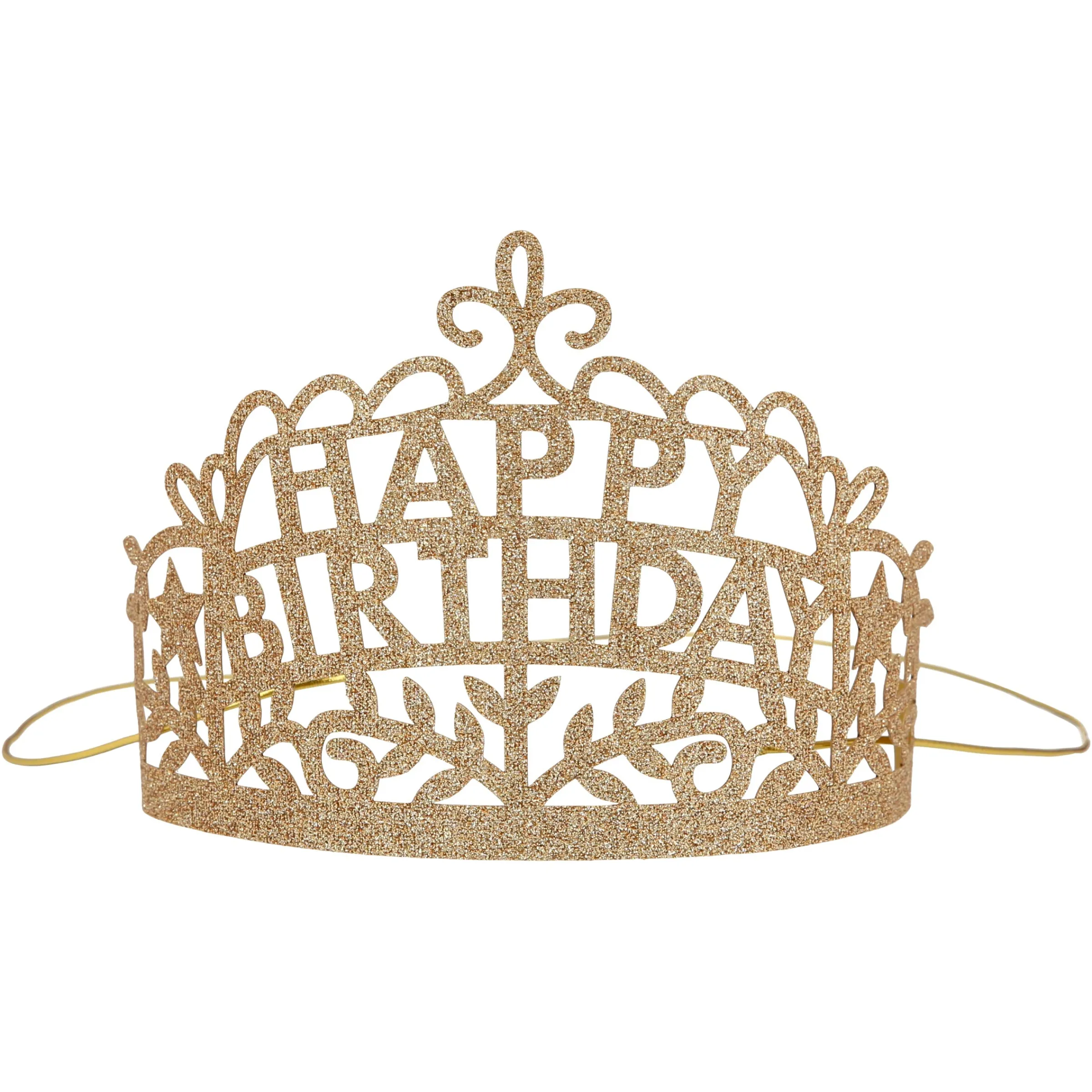 Happy Birthday Party Tiaras (x 8)>Meri Meri Hot
