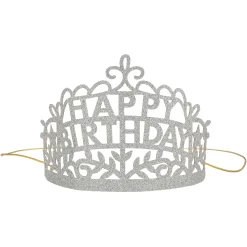 Happy Birthday Party Tiaras (x 8)><noscript><img width=