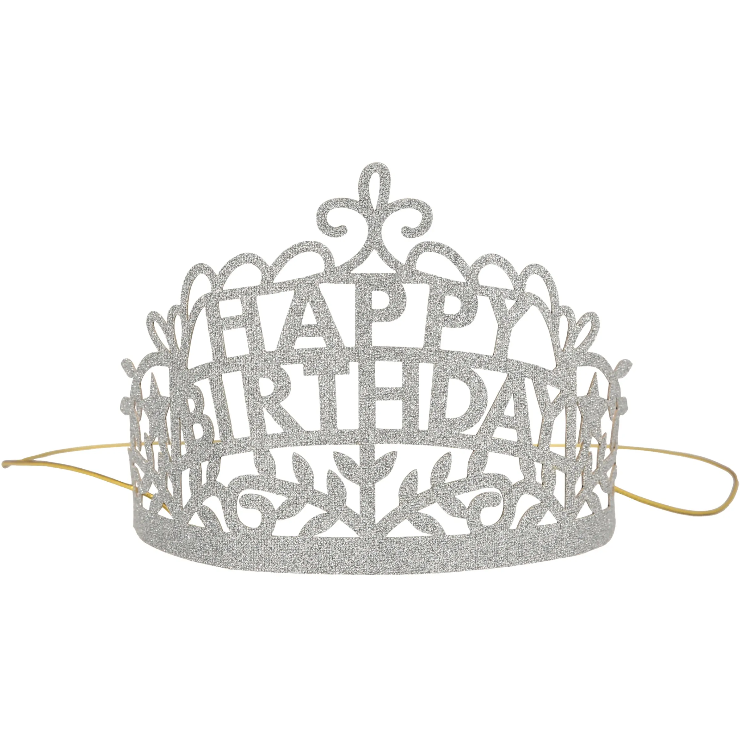 Happy Birthday Party Tiaras (x 8)>Meri Meri Hot