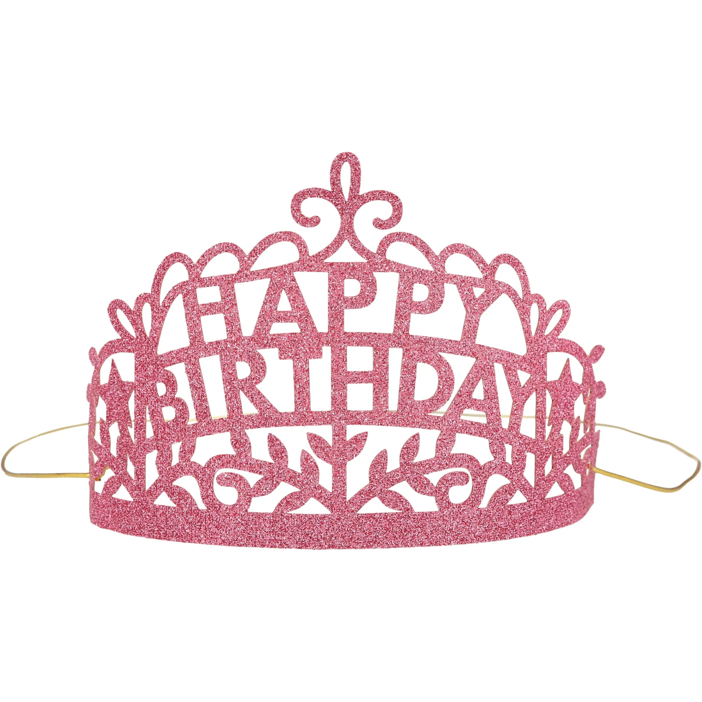 Happy Birthday Party Tiaras (x 8)>Meri Meri Hot