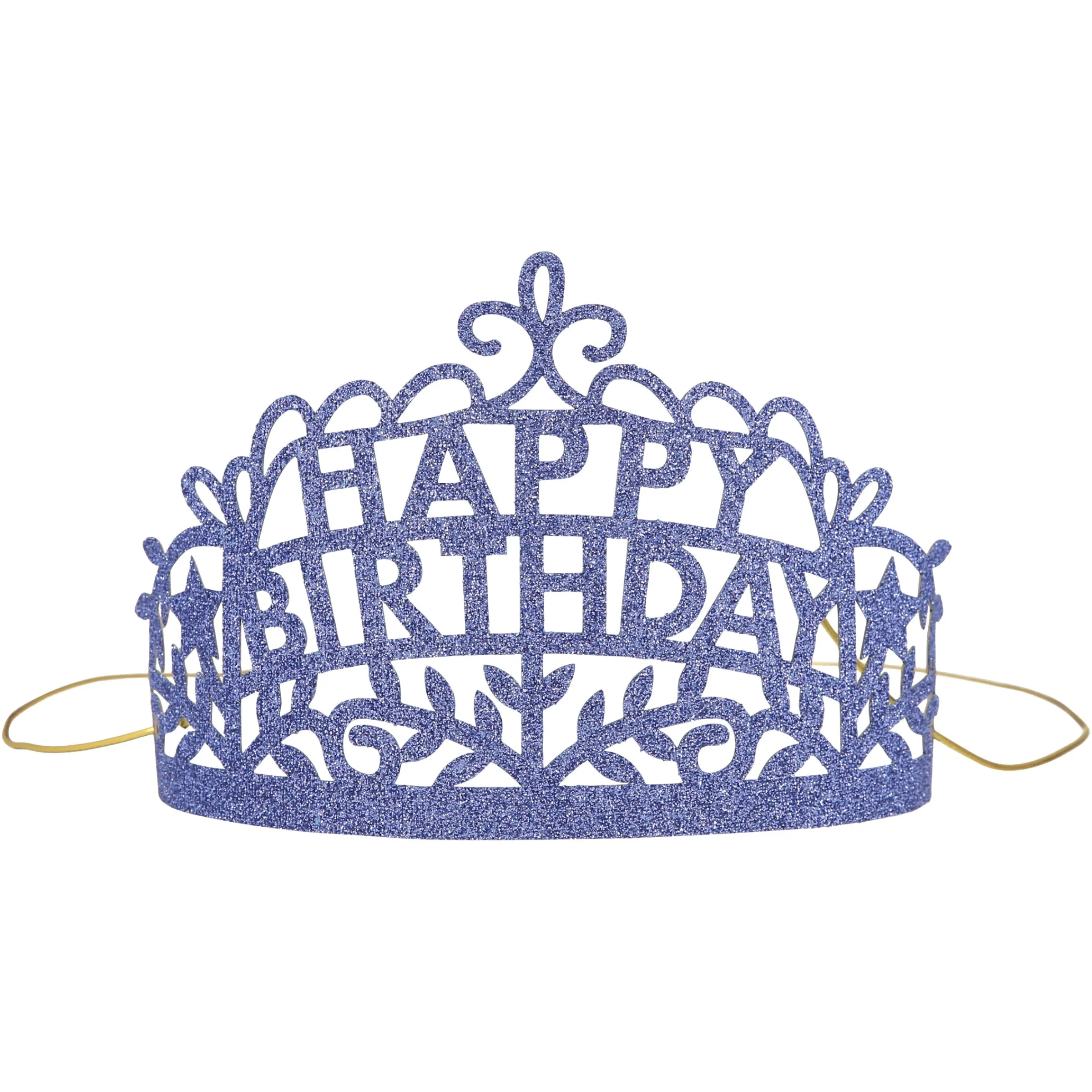 Happy Birthday Party Tiaras (x 8)>Meri Meri Hot