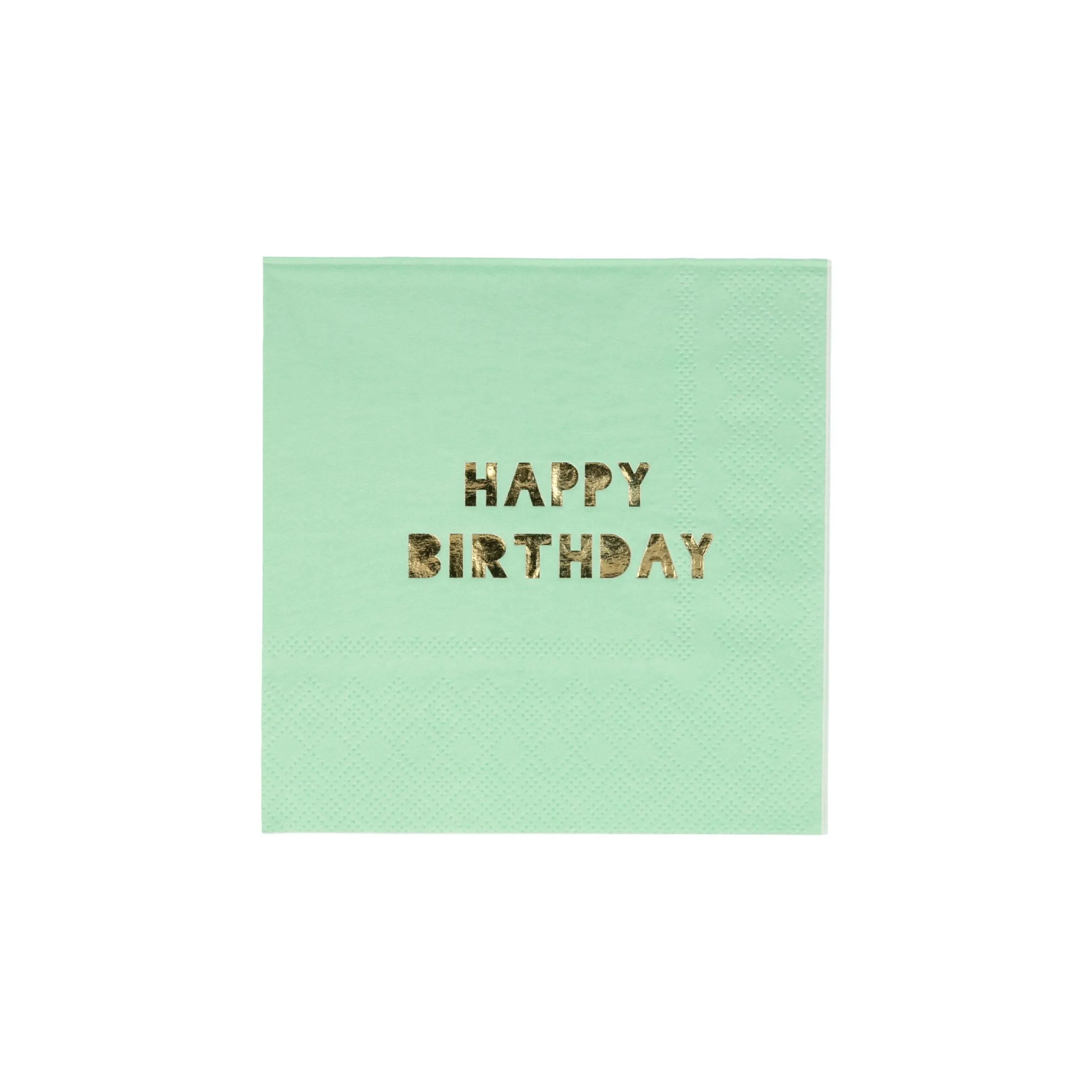 Happy Birthday Small Napkins (x 16)>Meri Meri Sale