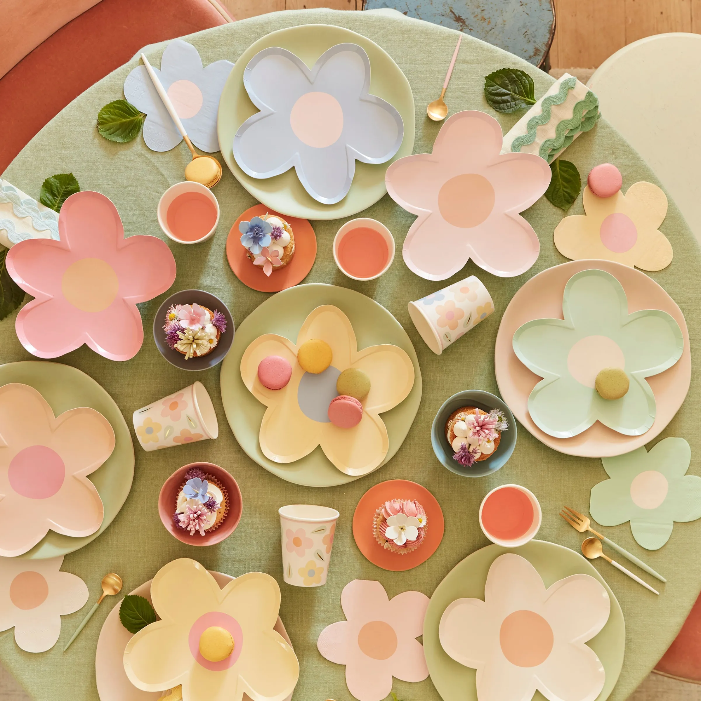 Happy Flowers Cups (x 8)>Meri Meri Discount