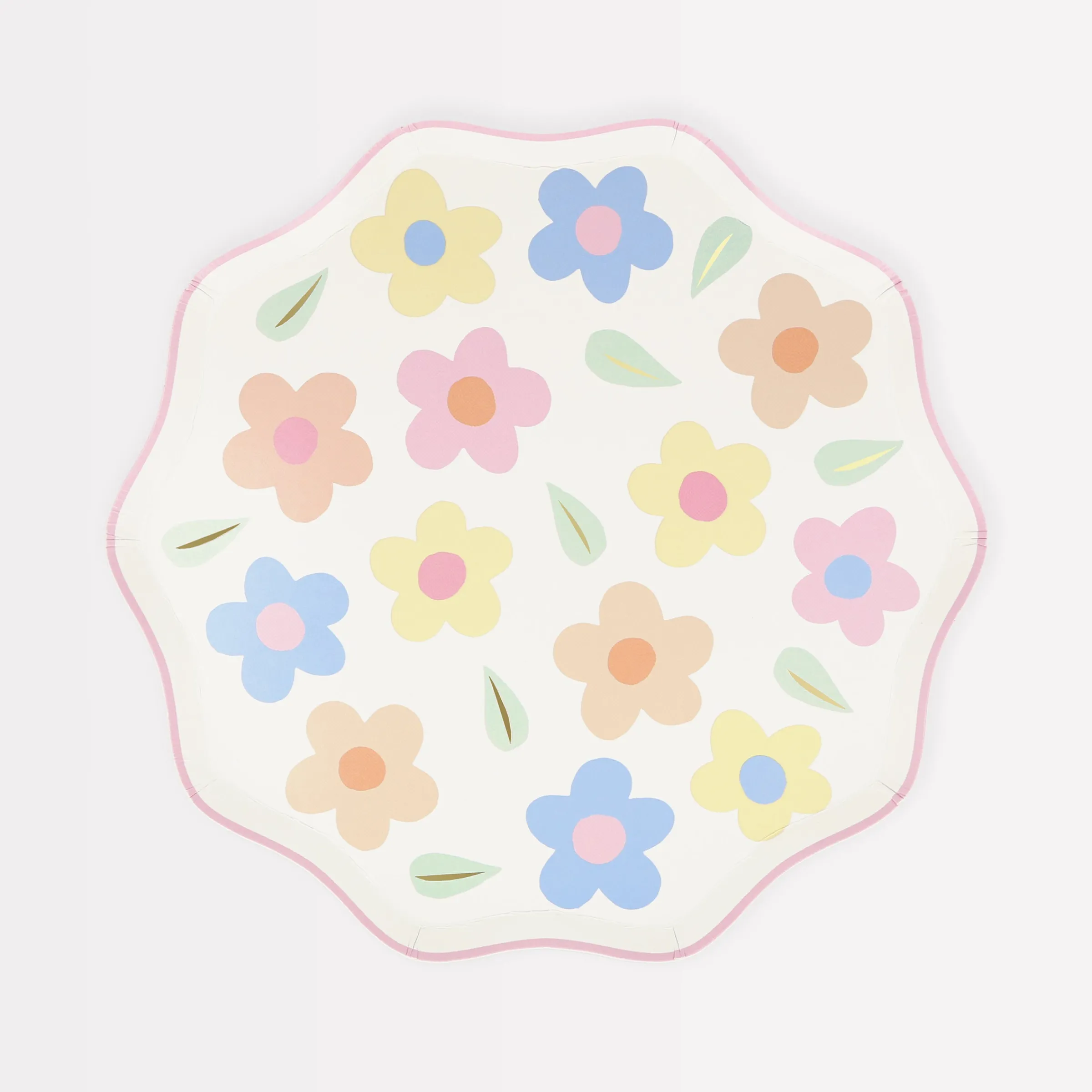 Happy Flowers Side Plates (x 8)>Meri Meri Best