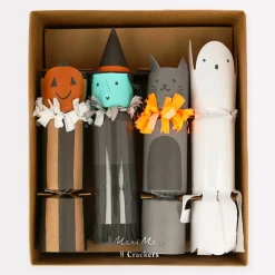 Happy Halloween Character Crackers (x 8)>Meri Meri Outlet