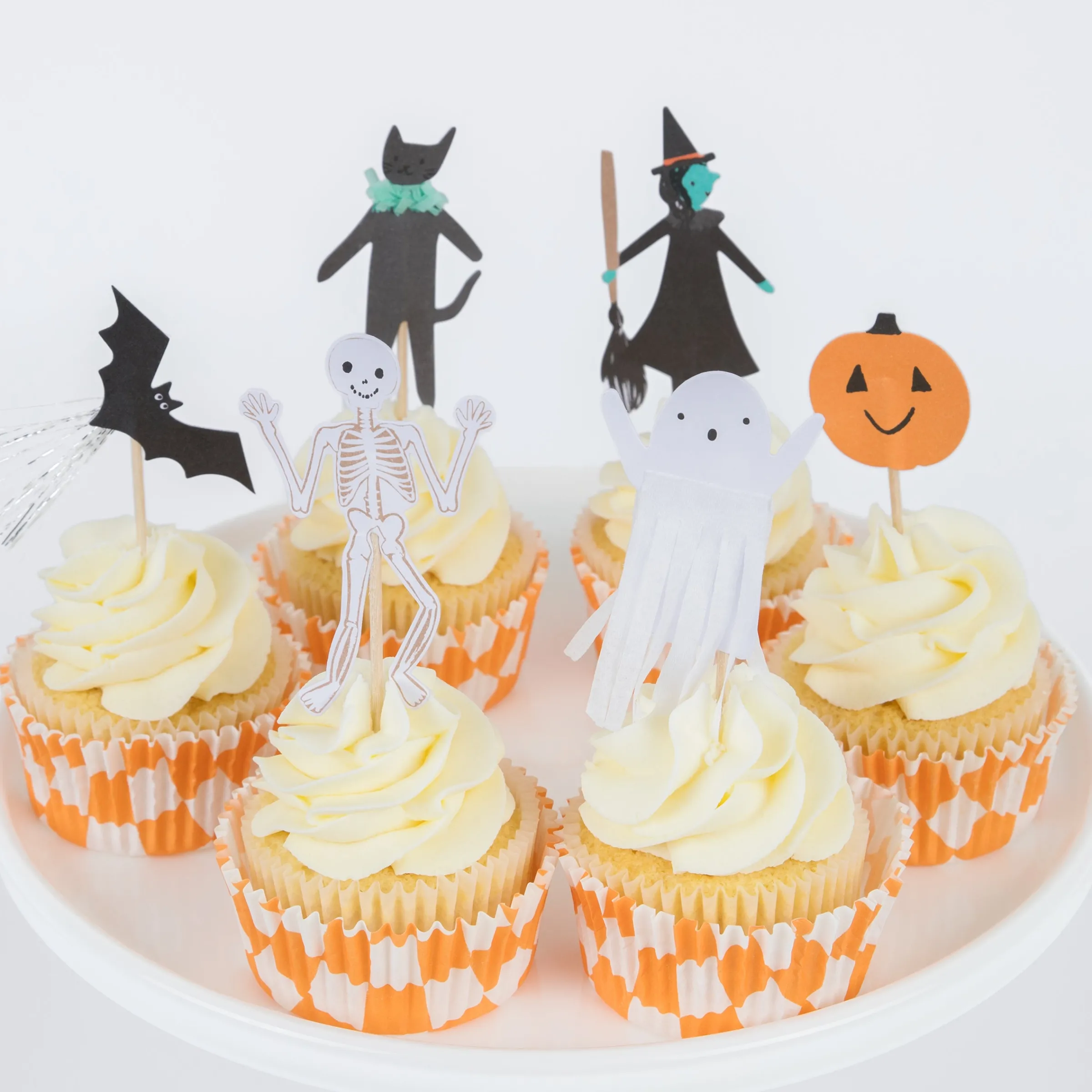 Happy Halloween Cupcake Kit (x 24 toppers)>Meri Meri Discount