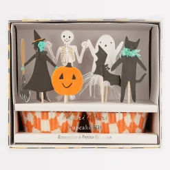 Happy Halloween Cupcake Kit (x 24 toppers)>Meri Meri Discount
