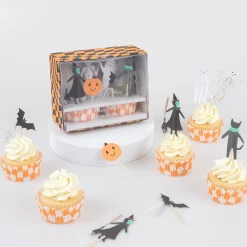 Happy Halloween Cupcake Kit (x 24 toppers)><noscript><img width=