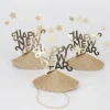 Happy New Year Party Hats (x 6)>Meri Meri Clearance