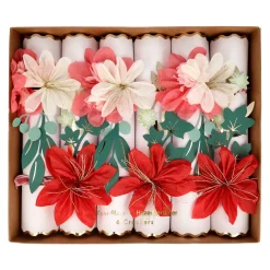 Hazel Gardiner Large Flower Crackers (x 6)>Meri Meri Online