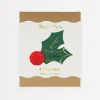 Holly Honeycomb Place Cards (x 8)>Meri Meri Outlet