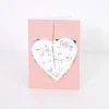 Honeycomb Heart Wedding Card>Meri Meri Outlet