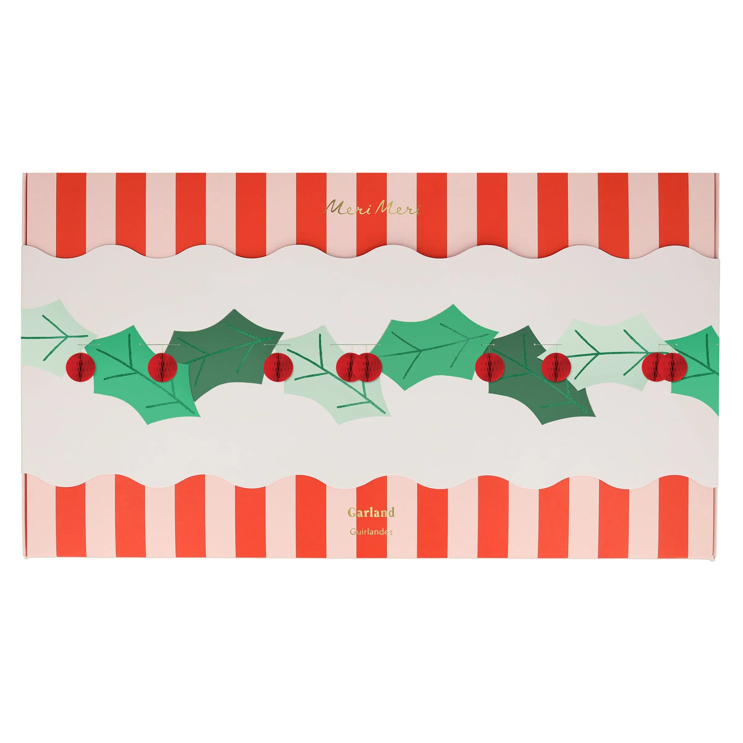 Honeycomb Holly Garland>Meri Meri Online