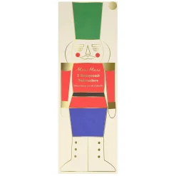 Honeycomb Nutcracker Decorations (x 3)><noscript><img width=