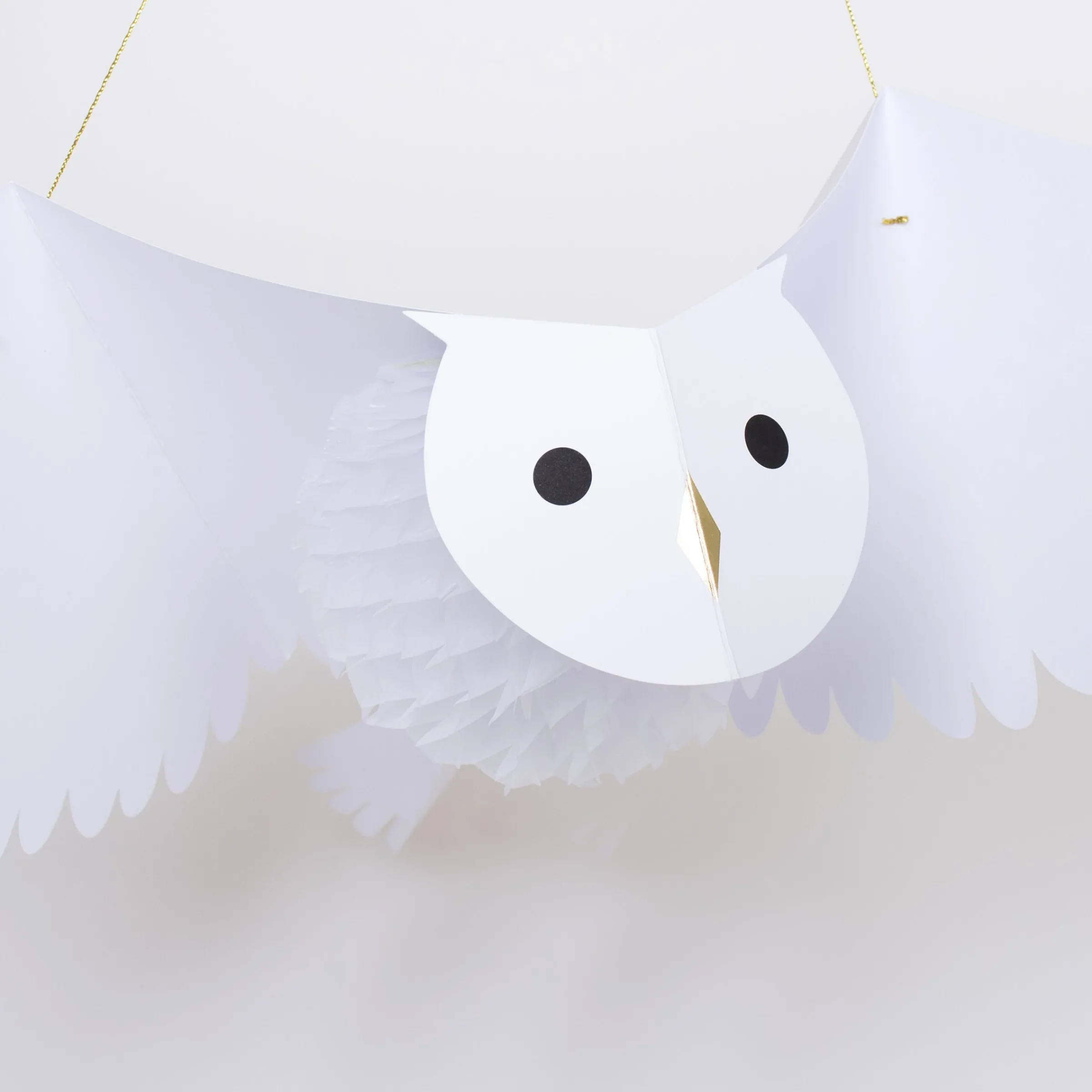 Honeycomb Owls (x 3)>Meri Meri New
