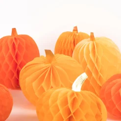 Honeycomb Pumpkins (x 10)><noscript><img width=