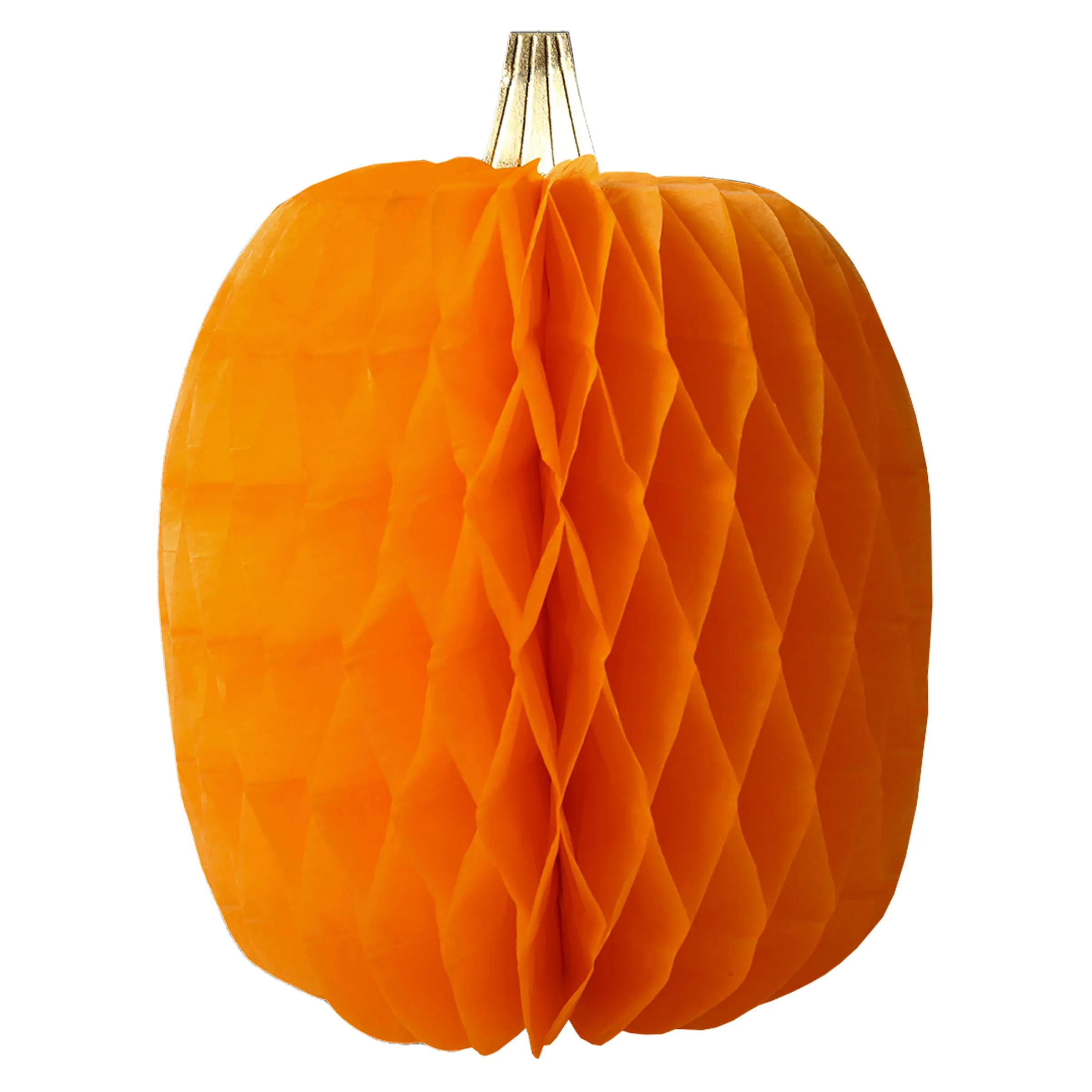 Honeycomb Pumpkins (x 10)>Meri Meri Clearance