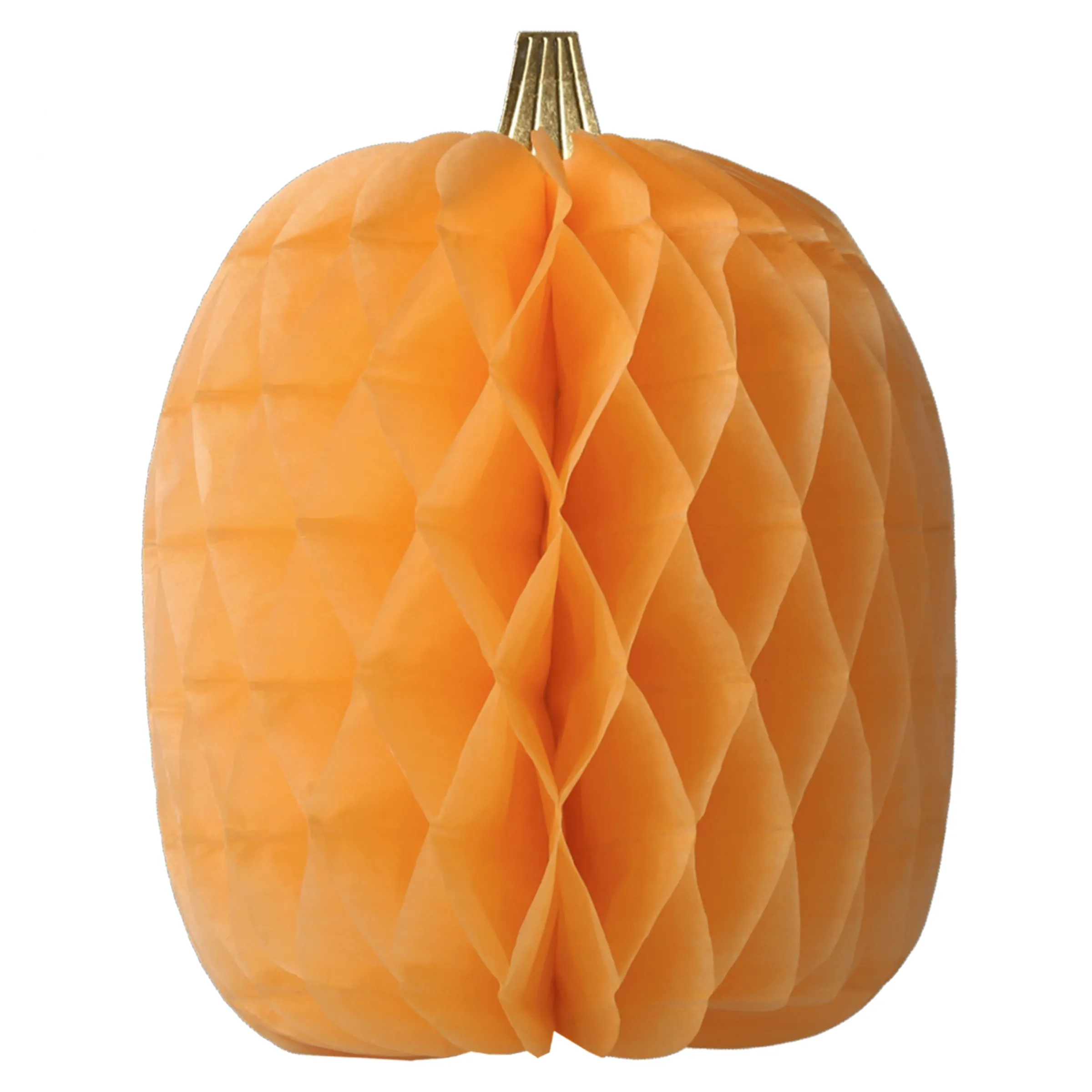 Honeycomb Pumpkins (x 10)>Meri Meri Clearance