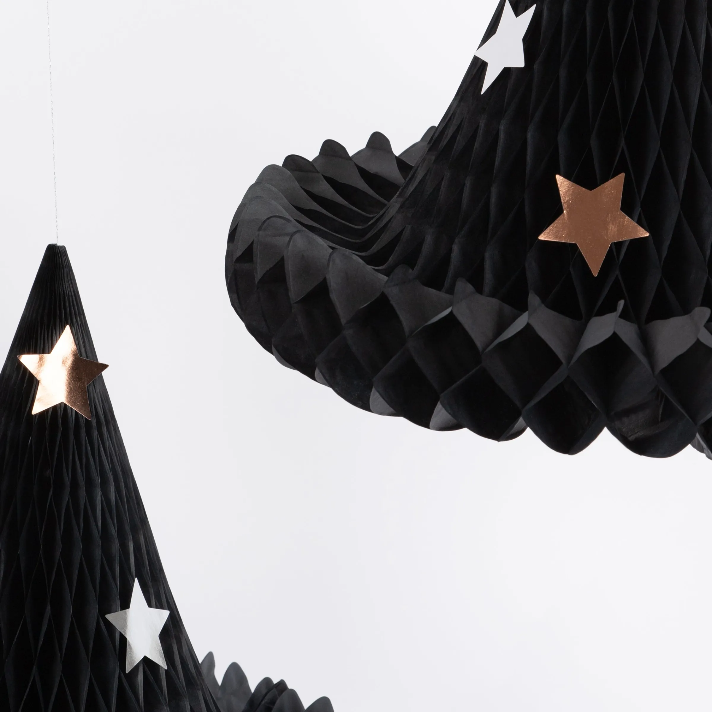 Honeycomb Witch Hat Decorations (x 3)>Meri Meri Discount
