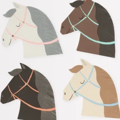Horse Napkins (x 16)>Meri Meri Best