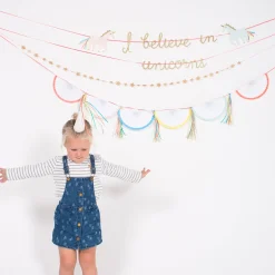 I Believe In Unicorns Garland Set><noscript><img width=