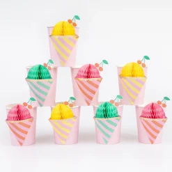 Ice Cream Cups (x 8)>Meri Meri Discount