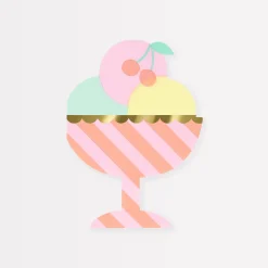 Ice Cream Sundae Napkins (x 16)>Meri Meri Discount